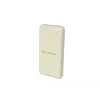 Baterie externă Tellur Green PD103 10000mAh 2xQC3.0 + PD 18W, crem
