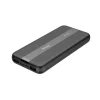 Baterie externă Tellur PBC103 10000mAh 2xUSB+Type-C+MicroUSB, negru