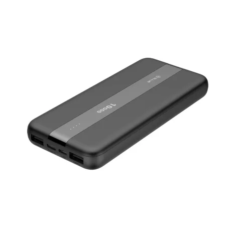 Baterie externă Tellur PBC103 10000mAh 2xUSB+Type-C+MicroUSB, negru
