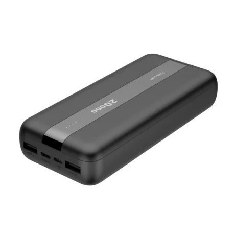Baterie externă Tellur PBC203 20000mAh 2xUSB+Type-C+MicroUSB, negru