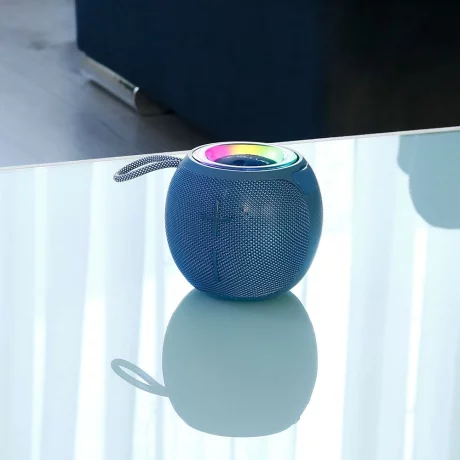 Boxă portabilă Bluetooth Tellur Mirage 12W, albastru