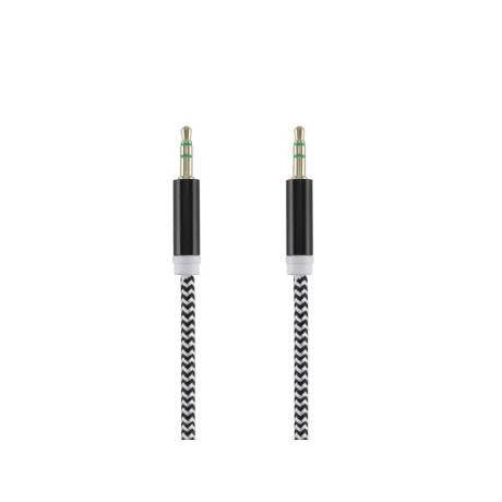 Cablu audio Tellur Basic jack 3.5mm, 1m, negru
