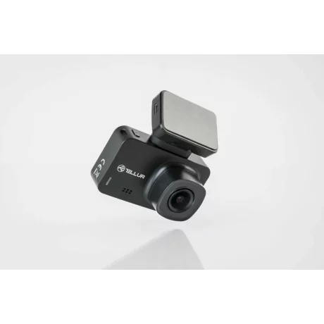 Cameră auto Tellur Dash Patrol DC3, 4K, GPS, WiFi, Black