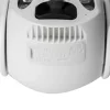 Cameră solară WiFi Tellur Smart, P&amp;T, 3MP, 2K UltraHD, PIR, panou solar 20W, Alb