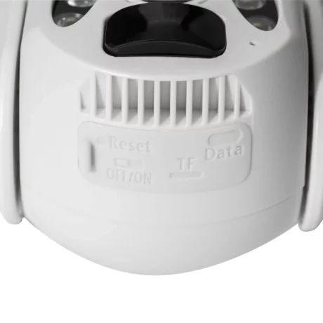 Cameră solară WiFi Tellur Smart, P&amp;T, 3MP, 2K UltraHD, PIR, panou solar 20W, Alb
