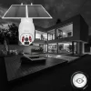 Cameră solară WiFi Tellur Smart, P&amp;T, 3MP, 2K UltraHD, PIR, panou solar 20W, Alb