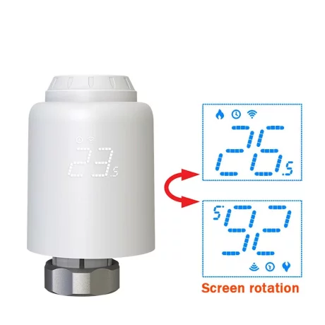 Cap termostatic WiFi Tellur Smart, RVSH1, LED, Alb