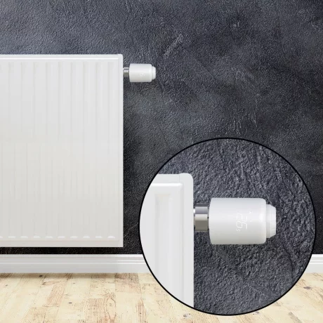 Cap termostatic WiFi Tellur Smart, RVSH1, LED, Alb