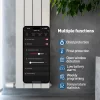 Cap termostatic WiFi Tellur Smart, RVSH1, LED, Alb