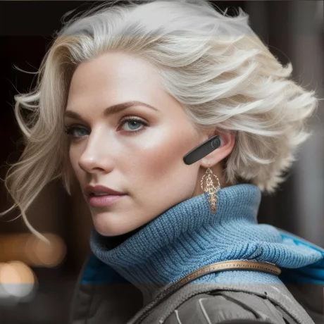 Cască Bluetooth Tellur Vox 155, negru