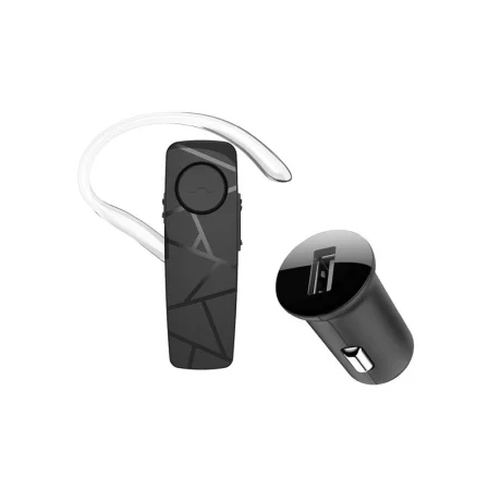 Cască Bluetooth Tellur Vox 60, încărcător auto, negru