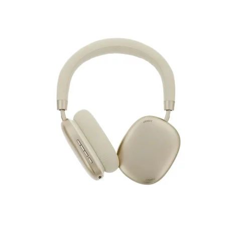 Căști Bluetooth Over-ear Tellur Shade, ANC, bej