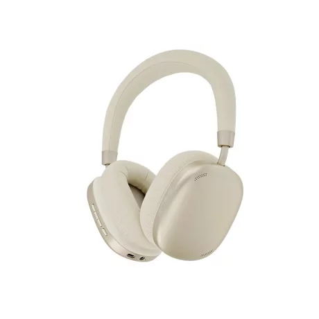 Căști Bluetooth Over-ear Tellur Shade, ANC, bej