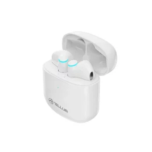 Căști Bluetooth Tellur Aura True Wireless, APP, alb