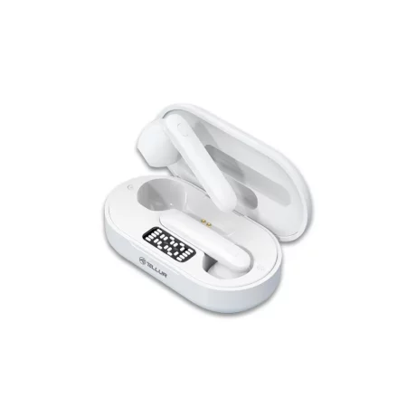 Căști Bluetooth Tellur Flip True Wireless, alb