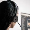 Căști call center Tellur Voice Pro Wireless, negru