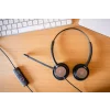 Căști cu fir call center Tellur Voice 320, binaural, USB, negru