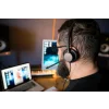 Căști cu fir call center Tellur Voice 320, binaural, USB, negru