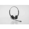 Căști cu fir call center Tellur Voice 420, binaural, USB Jack 3.5mm, negru
