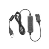 Căști cu fir call center Tellur Voice 520N, binaural, USB, negru