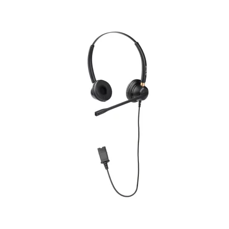 Căști cu fir call center Tellur Voice 520N, binaural, USB, negru