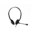 Căști cu fir Tellur Basic PCH1, microfon, control fir, USB, negru