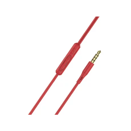 Căști in-ear cu fir Tellur Basic Gamma, microfon, roșu
