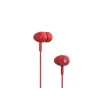 Căști in-ear cu fir Tellur Basic Gamma, microfon, roșu