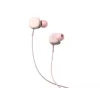 Căști in-ear cu fir Tellur Basic Sigma, microfon, roz