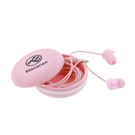 Căști in-ear Tellur Macaron, Roz