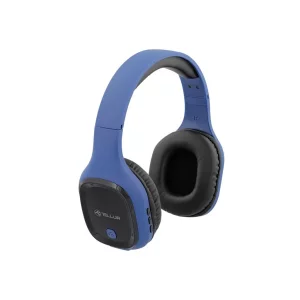 Căști Over-ear Bluetooth Tellur Pulse, Microfon, Albastru