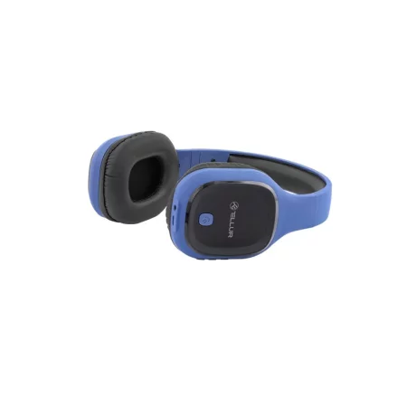 Căști Over-ear Bluetooth Tellur Pulse, Microfon, Albastru