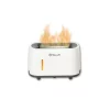 Difuzor aromaterapie Flame Tellur, 240ml, 12 ore, telecomandă, alb
