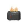 Difuzor aromaterapie Flame Tellur, 240ml, 12 ore, telecomandă, gri