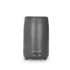 Difuzor aromaterapie Flame Tellur, 240ml, 12 ore, telecomandă, gri