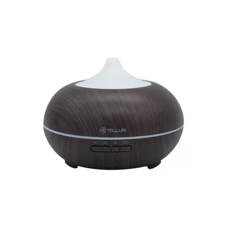Difuzor Aromaterapie WiFi Tellur Smart, 300ml, LED, Maro închis