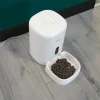 Dispenser hrană animale WiFi Tellur Smart, Cameră UltraHD, 4L, Alb