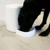 Dispenser hrană animale WiFi Tellur Smart, Cameră UltraHD, 4L, Alb
