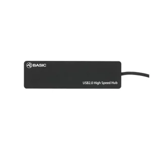 Hub USB 2.0 Tellur Basic, 4 porturi, negru