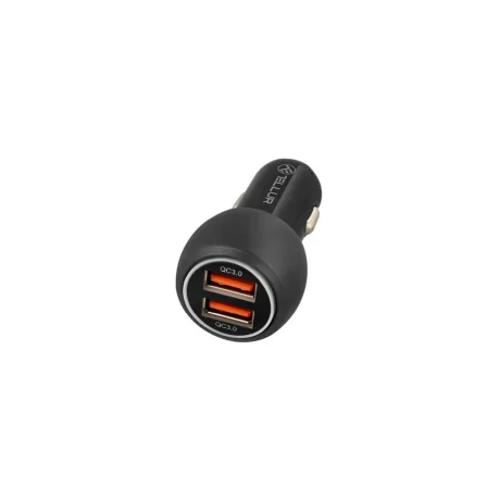 Încărcător auto Tellur FCC8 6A 36W (QC 3.0 + QC 3.0), negru