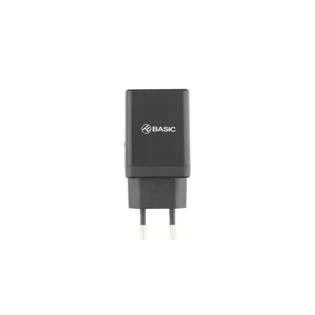 Încărcător priză Tellur Basic HC204, 2xUSB, 2.4A, negru