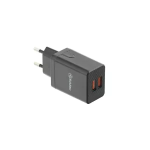 Încărcător priză Tellur Basic HC204, 2xUSB, 2.4A, negru