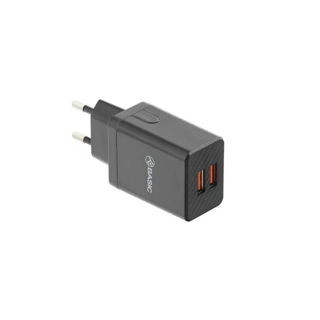 Încărcător priză Tellur Basic HC204, 2xUSB, 2.4A, negru