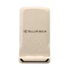 Încărcător wireless birou Tellur Green, certificat Qi, 15W, pliabil, crem