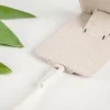 Încărcător wireless birou Tellur Green, certificat Qi, 15W, pliabil, crem