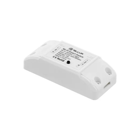 Întrerupător WiFi Tellur, de linie, 2200W, Alb