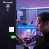 Întrerupător WiFi Tellur Smart, SS2N, 2 porturi, 1800W, 10A
