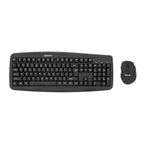 Kit tastatură și mouse fără fir Tellur Basic, negru