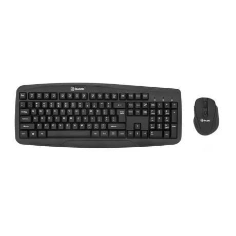 Kit tastatură și mouse fără fir Tellur Basic, negru