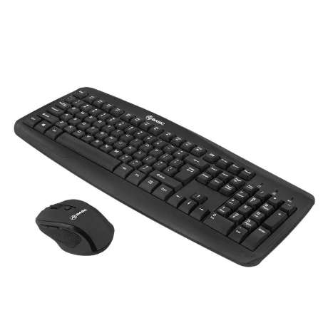 Kit tastatură și mouse fără fir Tellur Basic, negru
